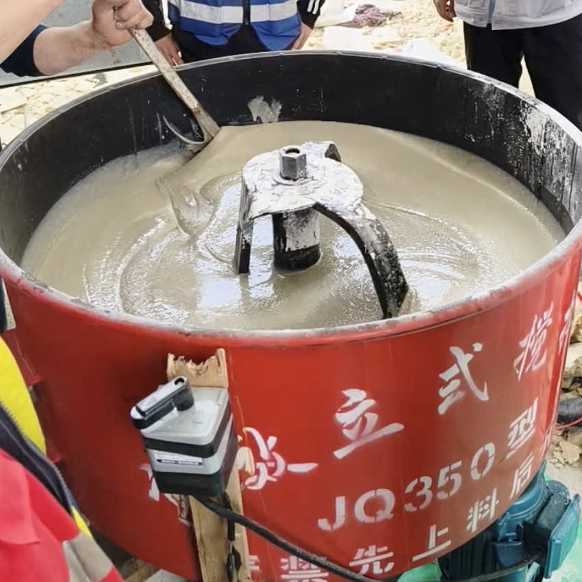 同德汽轮机余热压缩机导热油设备底座耐高温环氧树脂灌浆料